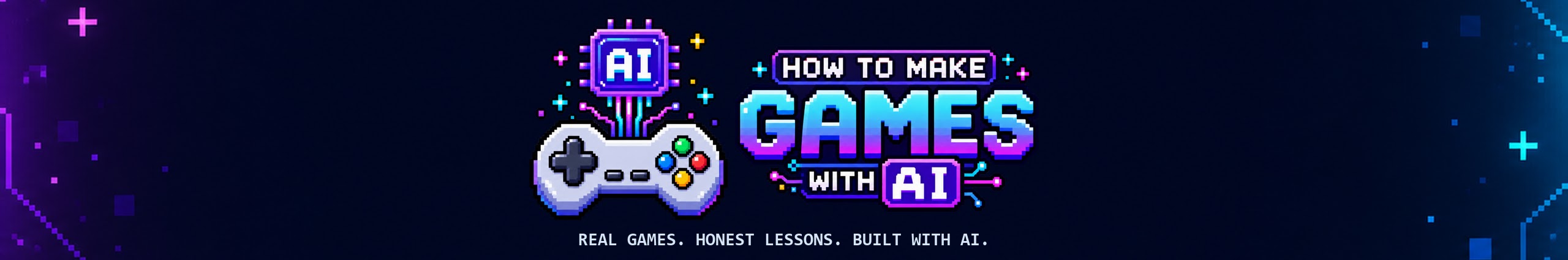 How to Make Games with AI — real games, honest lessons, built with AI